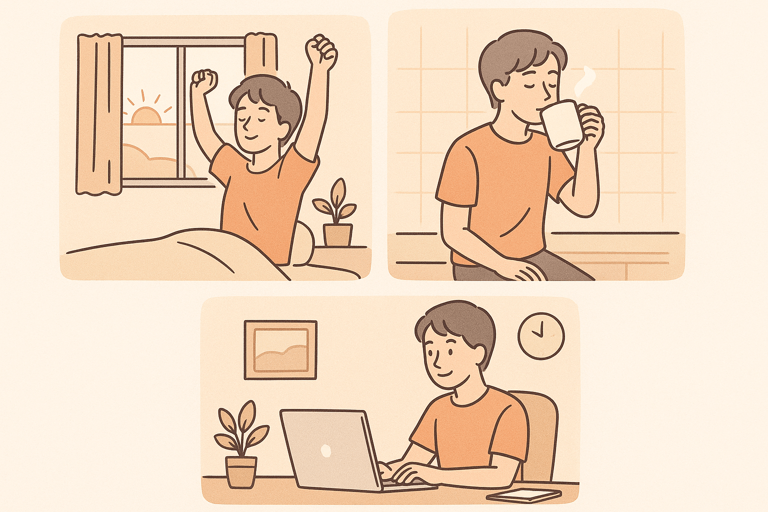 Morning Routine Transition morning routine