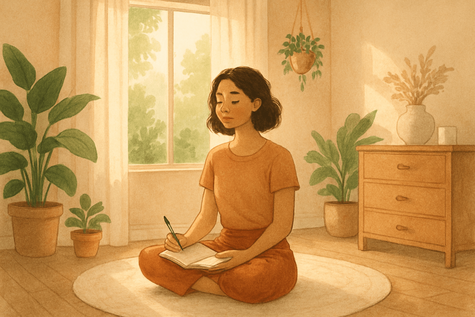 Peaceful Reflection Time